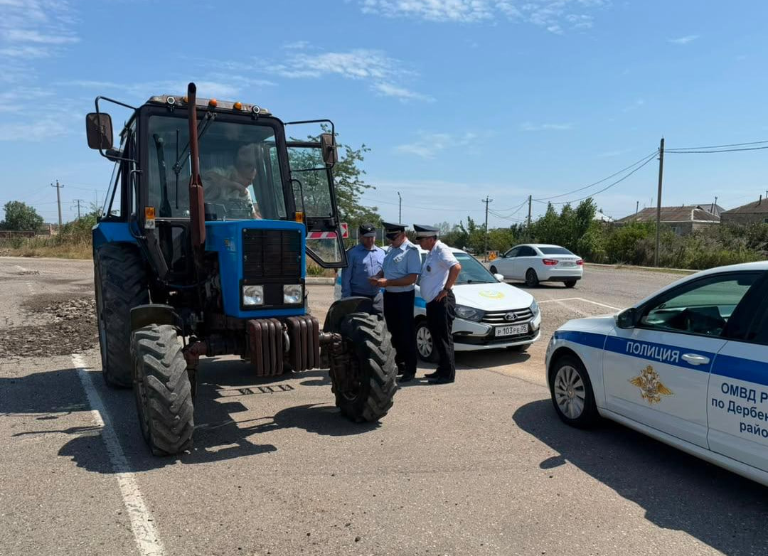 Самоходные машины проверили в Цумадинском районе